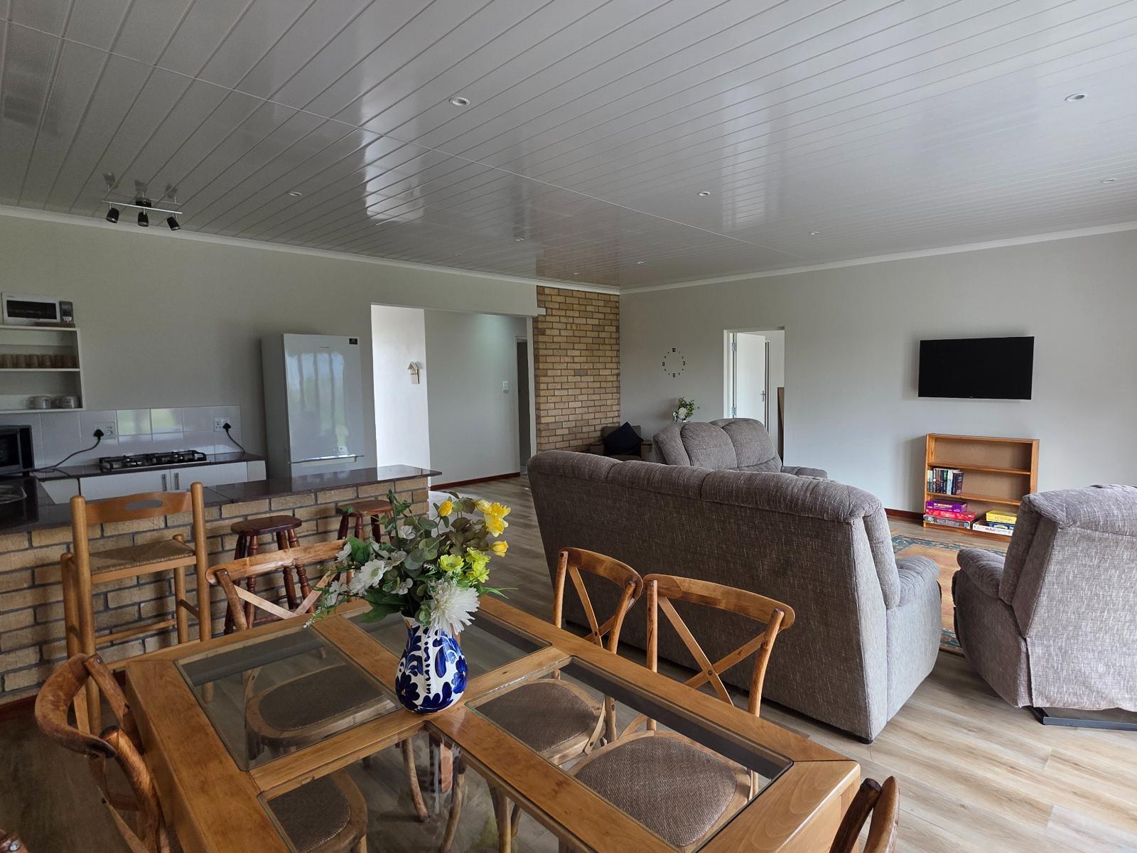 Blue Crane unit — three-bedroom living area